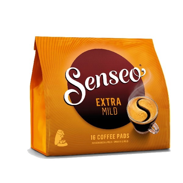 Kaffeepads Senseo® Extra Mild - 16 biologisch abbaubare Kaffeepads