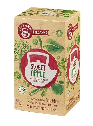 Teekanne Organics Sweet Apple - 20 Teebeutel à 2,5 g