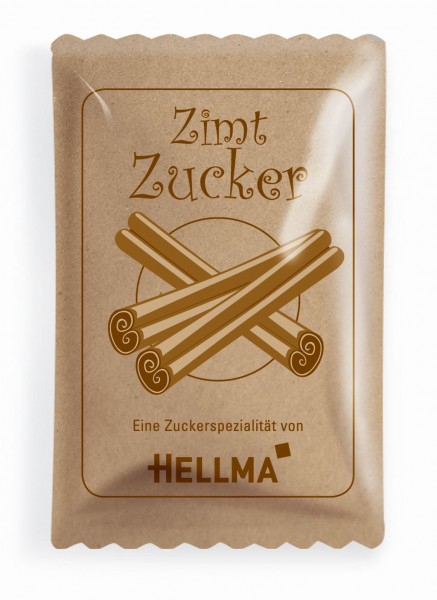 Hellma Zucker-Zimt-Mischung - Sachets, 600 x 8 g - MHD: 31.08.2022