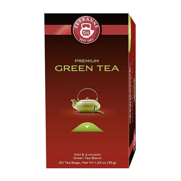 Teekanne Premium Grüner Tee - 20 Beutel à 1,75 g