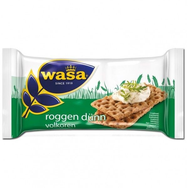 Wasa Roggen dünn - Knäckebrot 80 Stück - MHD: 30.06.2022