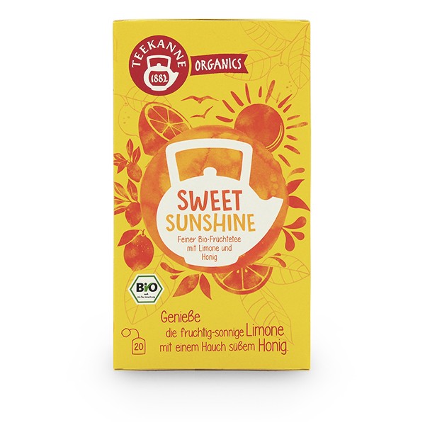 Teekanne Organics Sweet Sunshine - 20 Teebeutel à 2,5 g