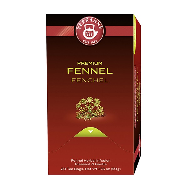 Teekanne Premium Fenchel - 20 Beutel à 2,5 g