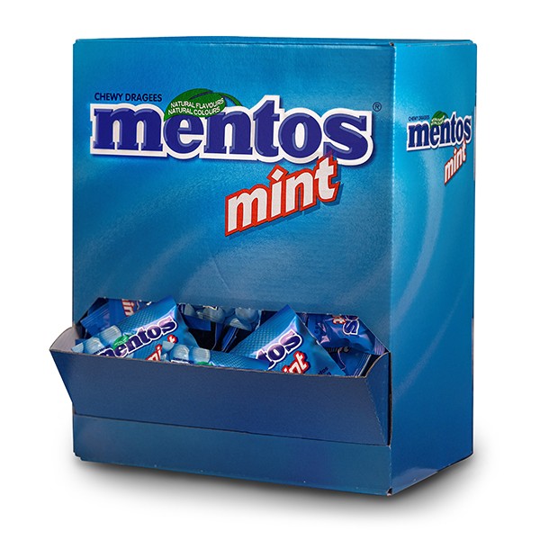 Hellma Chewy Dragees - Mentos Mints Duo 250 x 2 St. - (250 x 5,7 g)