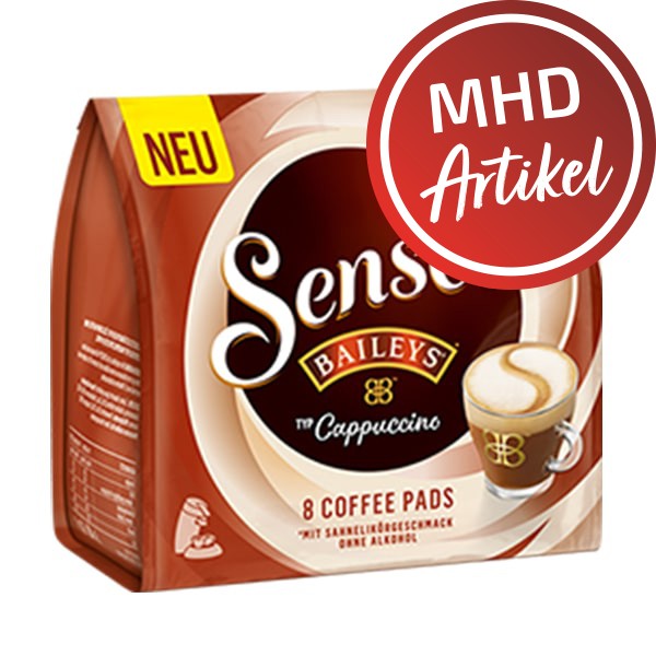Kaffeepads Senseo® Cappuccino Baileys - MHD: 18.11.2023