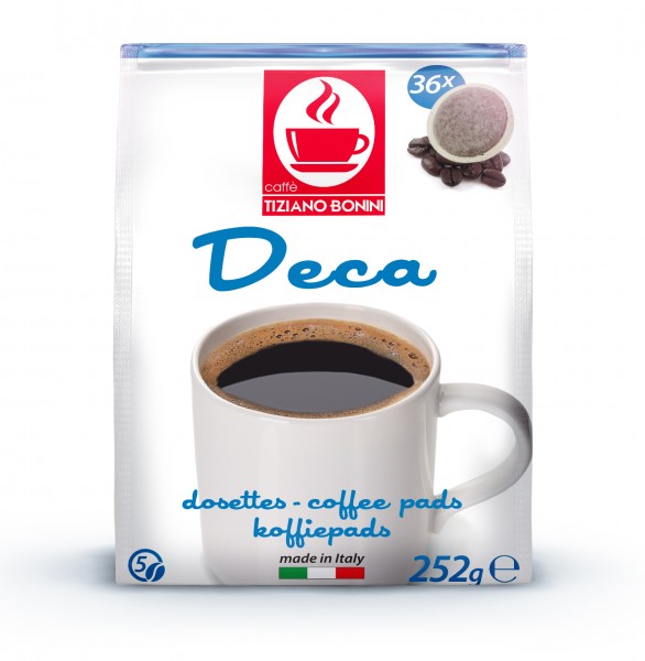 Caffè Bonini Kaffeepads Deca / Entkoffeiniert 36er