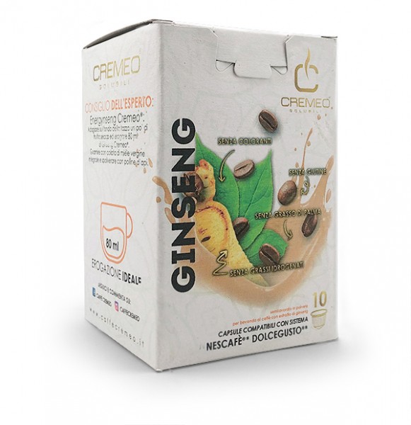 Caffè CREMEO Ginseng - 10 Kapseln Dolce Gusto ®* kompatibel