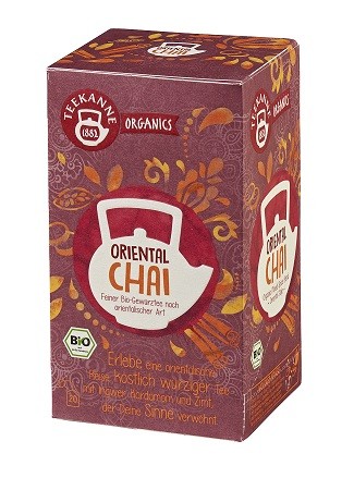 Teekanne Organics Oriental Chai - 20 Teebeutel à 1,8 g
