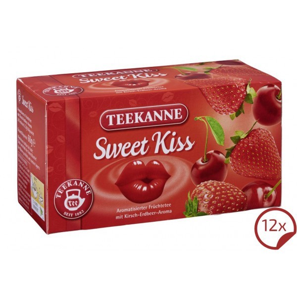 Teekanne Sweet Kiss 12 x 20 Beutel