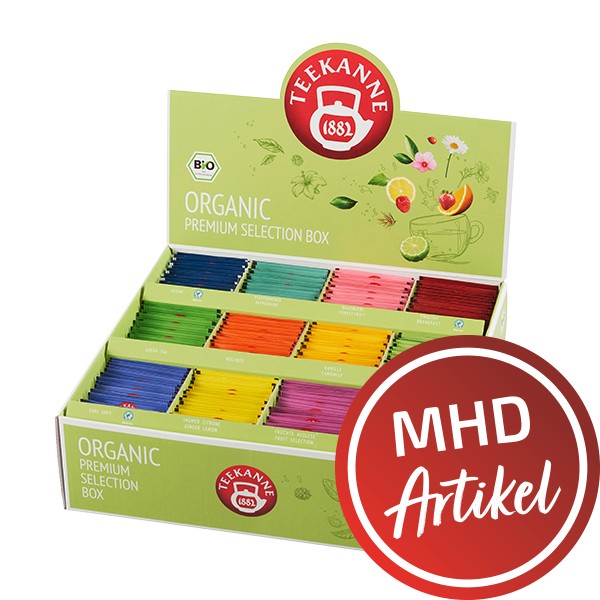 Teekanne Bio Gastro Sortimentsbox - MHD: 18.08.2022