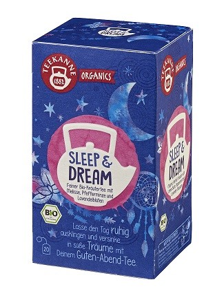 Teekanne Organics Sleep &amp; Dream - 20 Teebeutel à 1,7 g