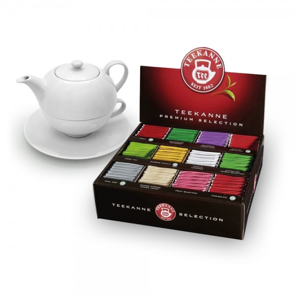 Teekanne Geschenkset: Premium Selection Box + Tea for One-Set