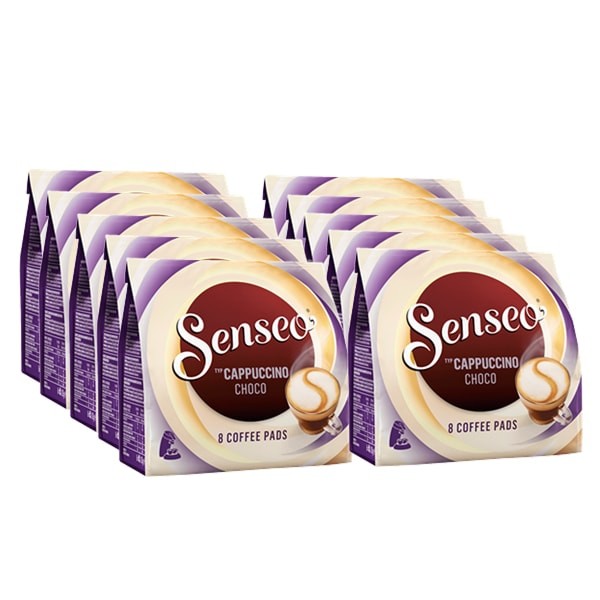 Kaffeepads Senseo® Cappuccino Choco - 10 x 8 Pads