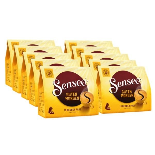 Kaffeepads Senseo ® Guten Morgen XL 10 x 10 Becher Pads (biologisch abbaubar)
