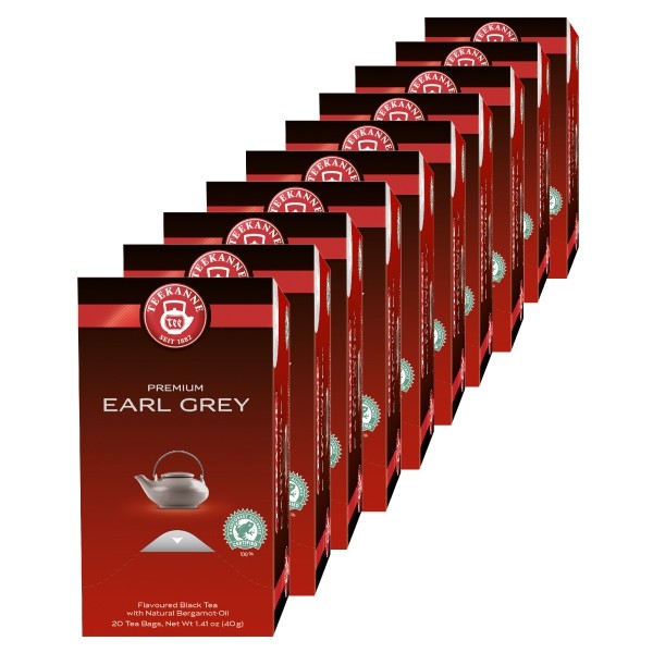 Teekanne Premium Earl Grey Selection - 10 x 20 Beutel