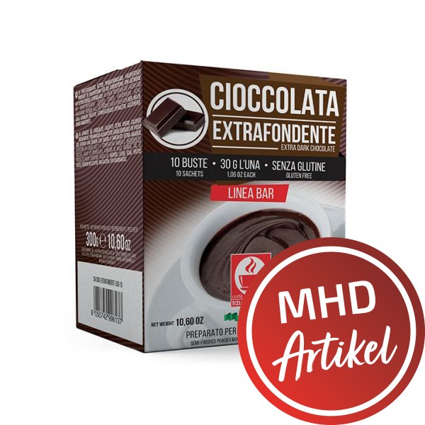 Caffè Bonini Cioccolata Extrafondente 10 Beutel - MHD: 01.09.2020