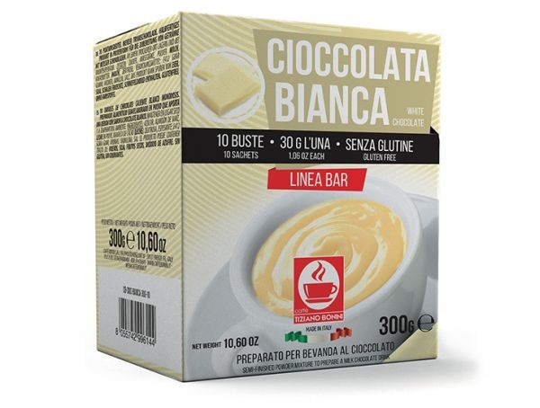 Caffè Bonini Cioccolata Bianca 10 Beutel