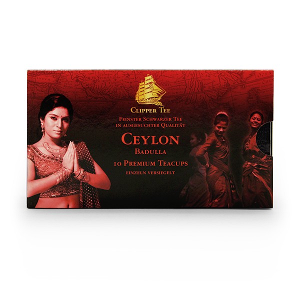 Goldmännchen Clipper Tee - Ceylon - 10 Tassenbeutel