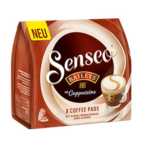 Kaffeepads Senseo® Cappuccino Baileys - MHD: 06.02.2021