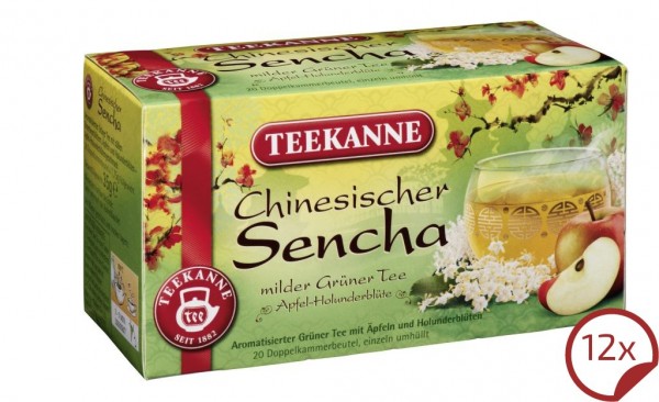 Teekanne Ländertee CHINESISCHER SENCHA - 20 Beutel à 1,75 g