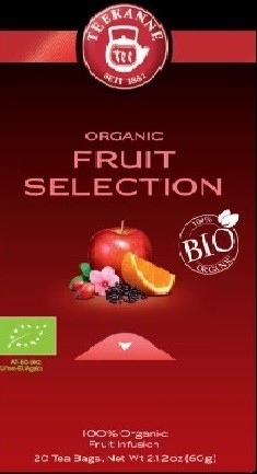 Teekanne Bio Früchte-Auslese / Organic Fruit Selection - 20 Beutel à 3 g