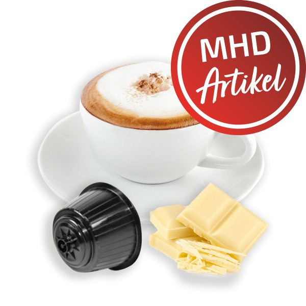 Caffè Bonini Weiße Schokolade / CIOCCOLATA BIANCA - 16 Kapseln Dolce Gusto®*-kompatibel - MHD: 30.09