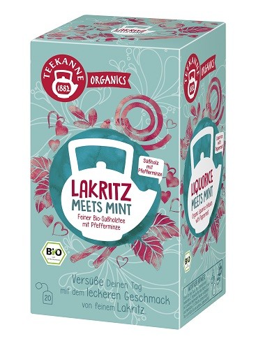 Teekanne Organics Lakritz Meets Mint - 20 Teebeutel
