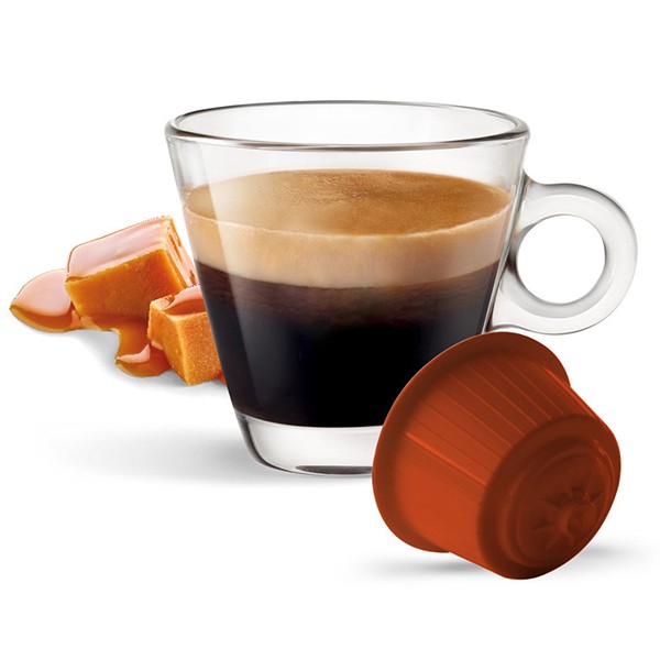 Caffè Bonini CAFFÈ PISTACCHINO - MHD: 30.09.2022 !! - 16 Kaffeekapseln Dolce Gusto®* kompatibel