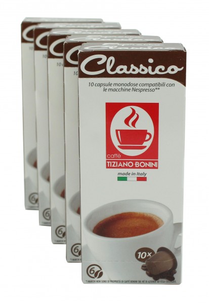 Caffè Bonini CLASSICO - 50 Kompatible Kapseln Nespresso ®*