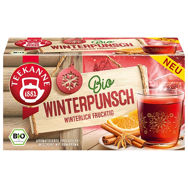 Teekanne Bio Winterpunsch - 18 Teebeutel à 2,25 g