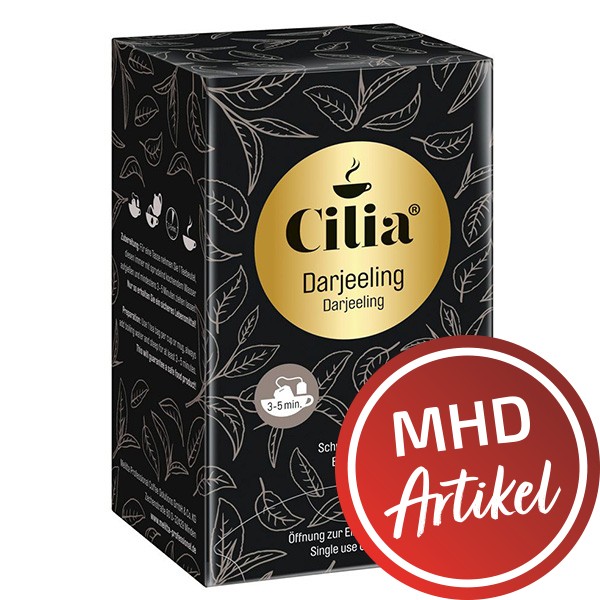 Cilia ® Tee DARJEELING - 20 Teebeutel à 2 g - MHD: 17.09.2022