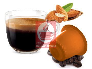 Bonini MANDORLINO - 10 Nespresso®* kompatible Kapseln - MHD: 30.09.2021