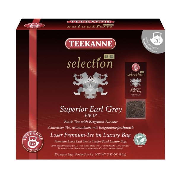 Teekanne Selection Superior Earl Grey FBOP 20 Kannenportionen **