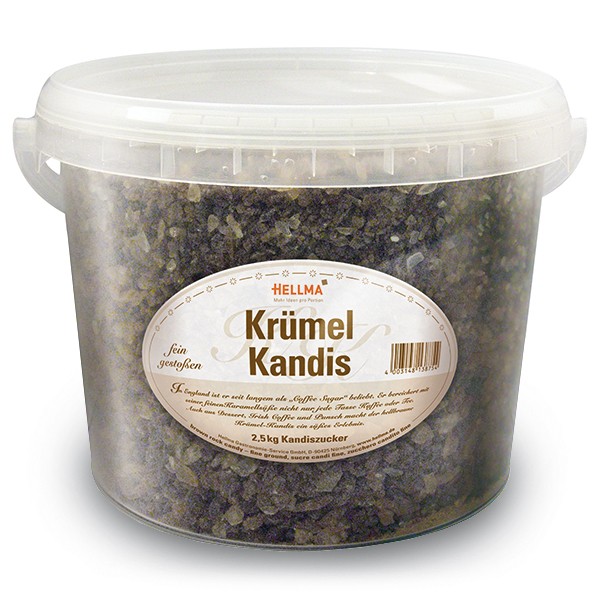 Hellma Krümel Kandis - 2,5 kg