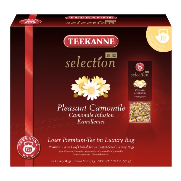 Teekanne Selection Pleasant Camomile 18 Kannenportionen **