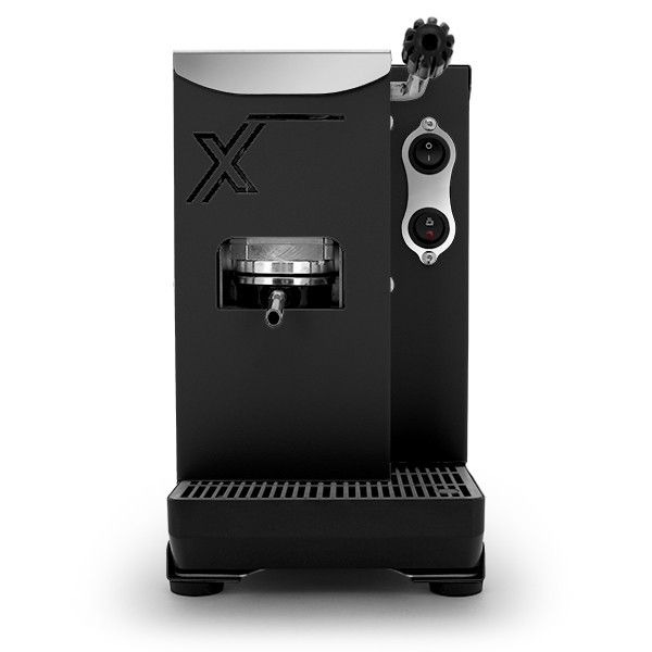 Aroma® X schwarz-Edelstahl - Espressomaschine für ESE-Pads