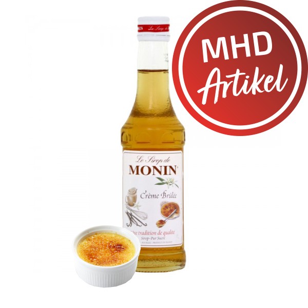 Monin-Sirup Crème Brûlée - MHD: 29.01.2023
