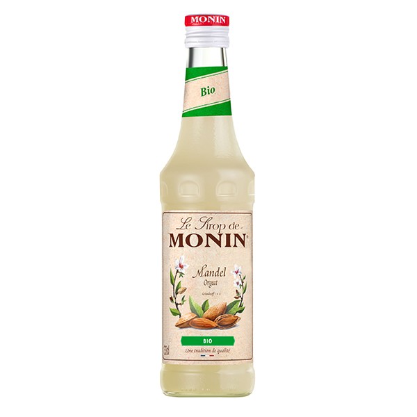 Monin Bio-Sirup Mandel - 0,33 l