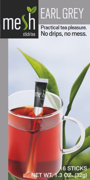 Mesh Tea Sticks Earl Grey Tee 16 Stück - MHD: 17.08.2021