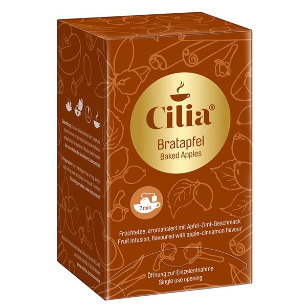 Cilia ® Tee BRATAPFEL - 20 Teebeutel à 2 g - MHD: 14.09.2022