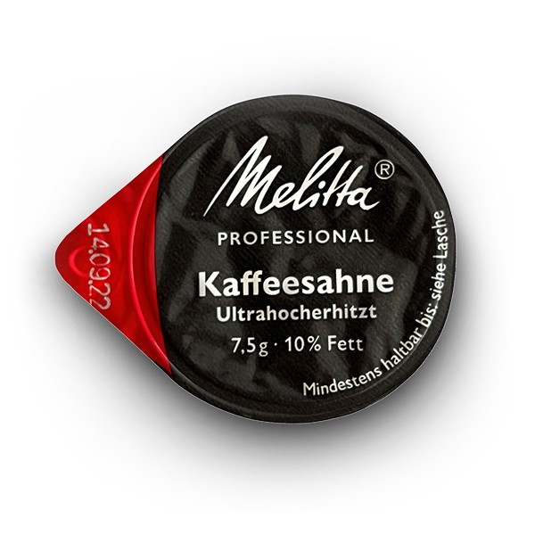 Melitta ® Kaffeesahne 240 x 7,5 g, 10% Fett
