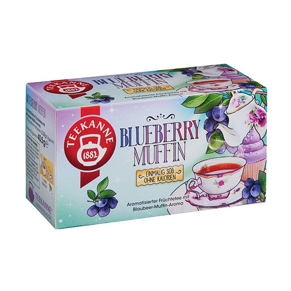 Teekanne Blueberry Muffin - 18 Beutel à 2,25 g