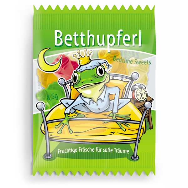 Hellma Fruchtgummi Betthupferl 100 Beutel à 8,5 g (Runddose)