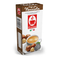 Caffè Bonini Caffè alla Nocciola / Haselnuss - MHD: 26.03.2026 !! (10 Kompatible Kapseln Nespresso ®*)