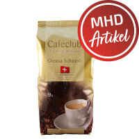 Caféclub Kaffeebohnen Crema Schümli - MHD:...