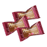 Hellma Waldbeeren in Vollmilchschokolade - MHD: 31.01.2025 !! (ca. 380 Stück)