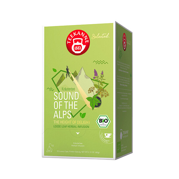 Teekanne Selected BIO Luxury Cup SOUND OF THE ALPS (25 x 2 g)