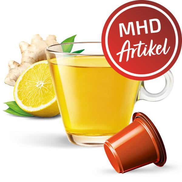 Bonini Tisana Zenzero e Limone - MHD: 30.04.2025 !! (10 Teekapseln Nespresso ®*)