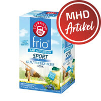 Teekanne FRIO Sport Fit Kräuter-Heidelbeer + Zink - MHD: 31.07.2024 ! (18 Beutel)