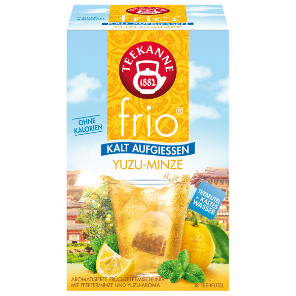 Teekanne FRIO Yuzu Minze - 18 Beutel